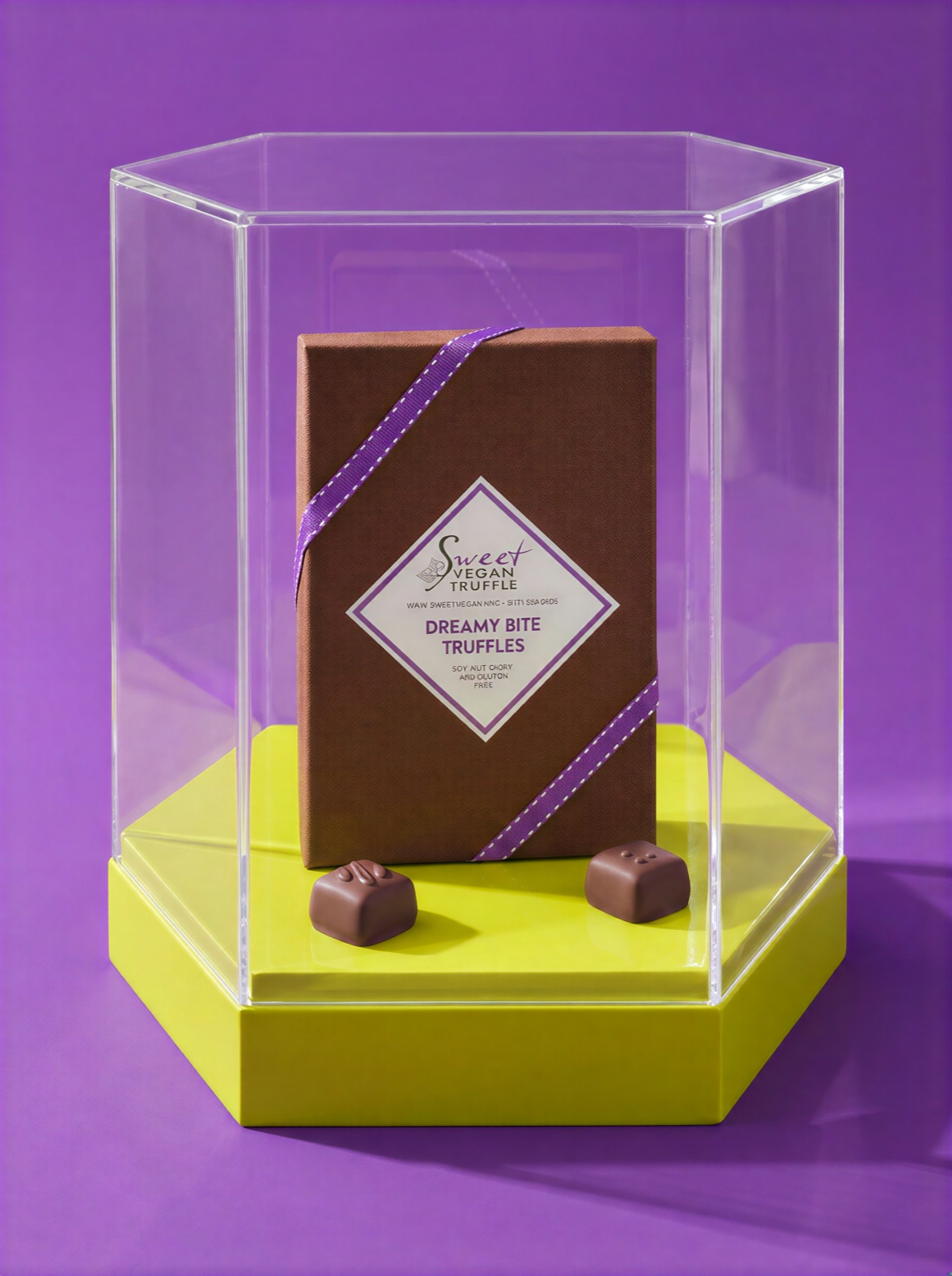 Macro chocolate campaign photography